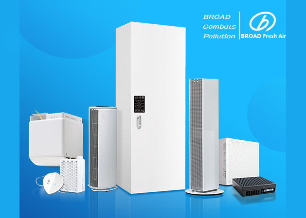 BROAD Fresh Air - Makes Indoor Air 100 Times Cleaner